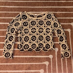 Crochet Free People Top